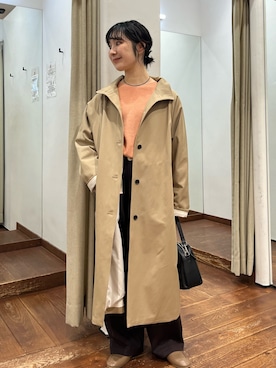 久木 美音さん（レディース・157cm）の冬コーディネート