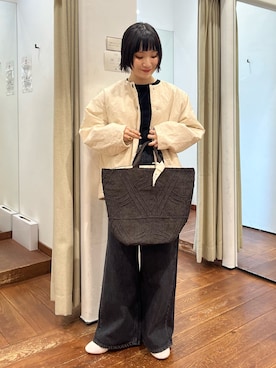 「adidas（アディダス）のadidas　TOKYO W（スニーカー）」を使った、久木 美音さん（レディース・157cm）の秋コーディネート