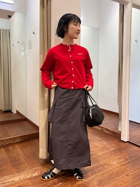 久木 美音さん（レディース・157cm）の冬コーディネート