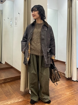 久木 美音さん(レディース・157cm)の冬コーディネート