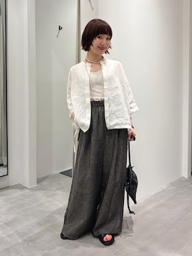 久木 美音さん（レディース・157cm）の夏コーディネート