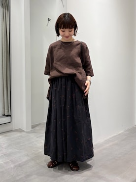 久木 美音さん（レディース・157cm）の夏コーディネート