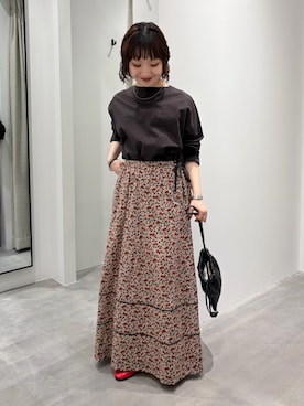 久木 美音さん（レディース・157cm）の夏コーディネート