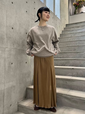 久木 美音さん（レディース・157cm）の冬コーディネート