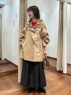 久木 美音さん（レディース・157cm）の冬コーディネート