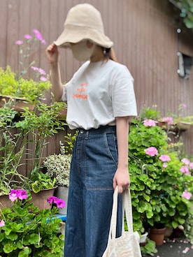 manaさん（レディース・153cm）の夏コーディネート