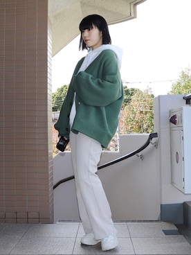 「ニット/セーター」｜ひよりさん（レディース・163cm）の秋コーディネート