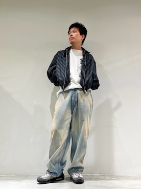 「アイテム（その他アウター）」を使った、カマタさん（メンズ・175cm）の秋コーディネート