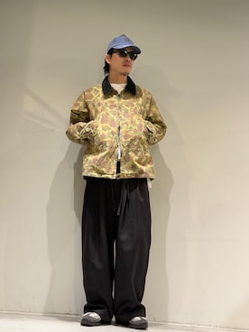 「guepard（ギュパール）のアイテム」を使った、カマタさん（メンズ・175cm）の冬コーディネート