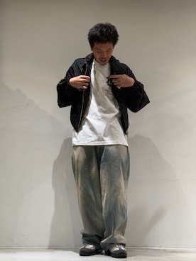 「アイテム（その他アウター）」を使った、カマタさん（メンズ・175cm）の夏コーディネート