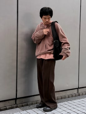 「ANCELLM（アンセルム）のアイテム」を使った、カマタさん（メンズ・175cm）の秋コーディネート