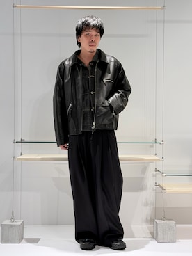 「T.T（ティーティー）のアイテム」を使った、カマタさん（メンズ・175cm）の夏コーディネート