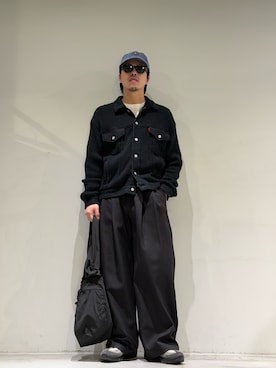 「guepard（ギュパール）のアイテム」を使った、カマタさん（メンズ・175cm）の冬コーディネート