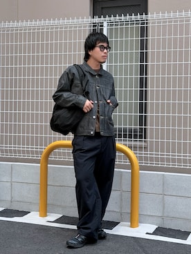 「ANCELLM（アンセルム）のアイテム」を使った、カマタさん（メンズ・175cm）の夏コーディネート