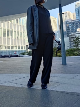 sa13yaさん（レディース・158cm）の冬コーディネート