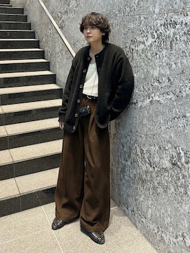 「アイテム（ショルダーバッグ）」を使った、おだまや  さん（メンズ・171cm）の夏コーディネート