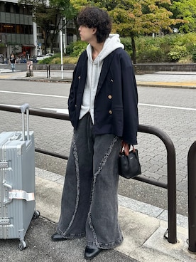 「endevice（エンデヴァイス）のアイテム」を使った、おだまや  さん（メンズ・171cm）の秋コーディネート