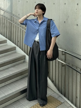 「Lui's（ルイス）のアイテム」を使った、おだまや  さん（メンズ・172cm）の夏コーディネート