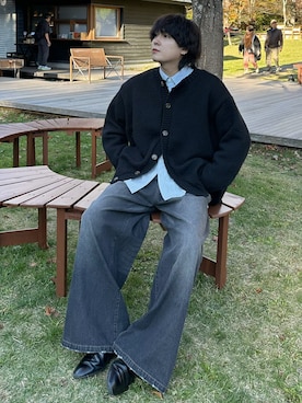 「アイテム（その他シューズ）」を使った、おだまや  さん（メンズ・171cm）の秋コーディネート