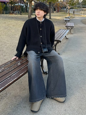 「アイテム（その他シューズ）」を使った、おだまや  さん（メンズ・171cm）の冬コーディネート