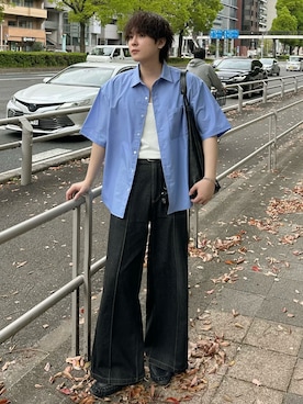 「アイテム（キーホルダー）」を使った、おだまや  さん（メンズ・172cm）の春コーディネート