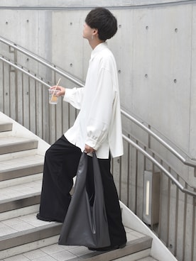 「アイテム（ピアス（両耳用）、その他）」を使った、おだまや  さん（メンズ・171cm）の冬コーディネート
