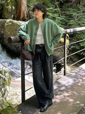 「アイテム（トートバッグ）」を使った、おだまや  さん（メンズ・171cm）の夏コーディネート