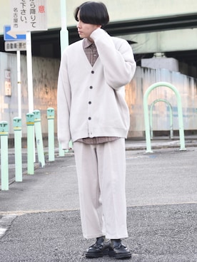 「RUUBON」｜「アイテム（その他）」を使った、おだまや  さん（メンズ・171cm）の冬コーディネート