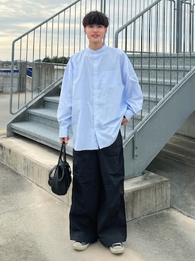「FREAK'S STORE（フリークスストア）のアイテム（パンツ）」を使った、おだまや  さん（メンズ・171cm）の春コーディネート