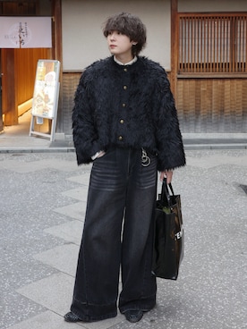 「TEMBEA（テンベア）のアイテム」を使った、おだまや  さん（メンズ・172cm）の冬コーディネート