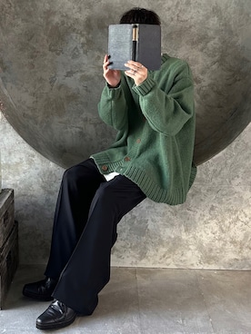 「ASCLO（エジュクロ）のアイテム」を使った、おだまや  さん（メンズ・171cm）の冬コーディネート