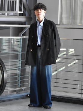 「endevice（エンデヴァイス）のアイテム」を使った、おだまや  さん（メンズ・171cm）の冬コーディネート