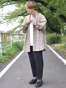 「BeAMS DOT（ビームスドット）のアイテム」を使った、おだまや  さん（メンズ・171cm）の夏コーディネート