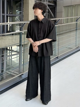 「フレアデニム」｜「アイテム（その他）」を使った、おだまや  さん（メンズ・171cm）の春コーディネート