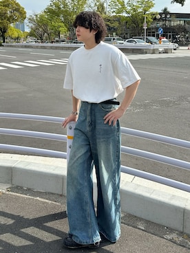 「MASONPRINCE（メイソンプリンス）のアイテム」を使った、おだまや  さん（メンズ・172cm）の春コーディネート