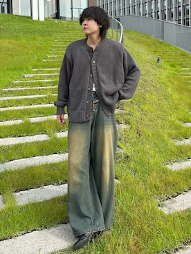 「アイテム（タンクトップ）」を使った、おだまや  さん（メンズ・171cm）の秋コーディネート
