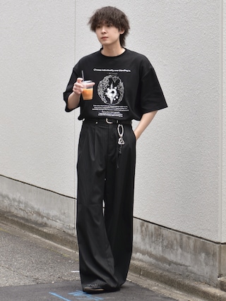 「Hender Scheme（エンダースキーマ）のtanning belt（ベルト）」を使った、おだまや  さん（メンズ・172cm）の春コーディネート