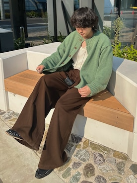 「アイテム（タンクトップ）」を使った、おだまや  さん（メンズ・171cm）の夏コーディネート