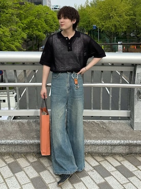 「MASONPRINCE（メイソンプリンス）のアイテム（パンツ）」を使った、おだまや  さん（メンズ・172cm）の春コーディネート