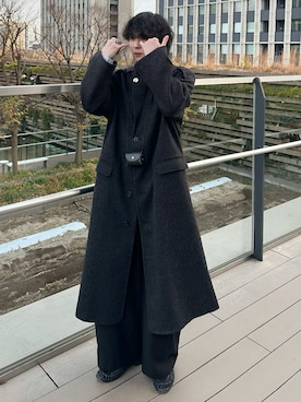 「soerte（ソエルテ）のアイテム」を使った、おだまや  さん（メンズ・171cm）の冬コーディネート