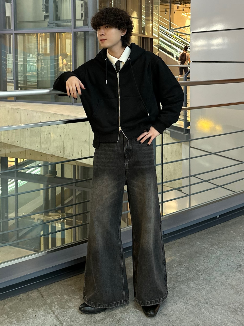 poyo × ユウ ×INTER FACTORY バルーン袖オーバートロミシャツ 新色追加⁄ユニセックス ファッションインフルエンサー poyo × ユウ