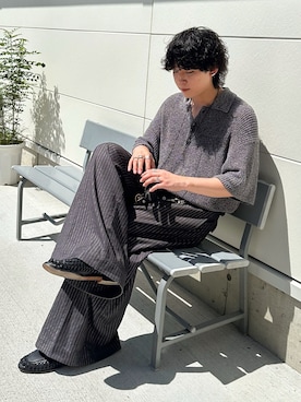 「Hender Scheme（エンダースキーマ）のアイテム」を使った、おだまや  さん（メンズ・171cm）の夏コーディネート