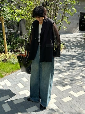 「アイテム（その他アウター）」を使った、おだまや  さん（メンズ・171cm）の秋コーディネート