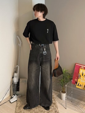 「アイテム（ハンドバッグ）」を使った、おだまや  さん（メンズ・172cm）の春コーディネート