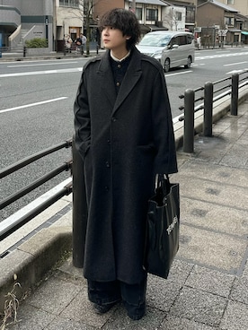 「TEMBEA（テンベア）のアイテム」を使った、おだまや  さん（メンズ・171cm）の冬コーディネート