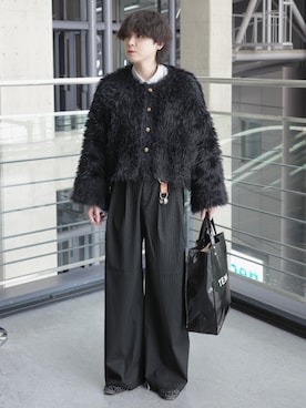 「TEMBEA（テンベア）のアイテム」を使った、おだまや  さん（メンズ・171cm）の冬コーディネート