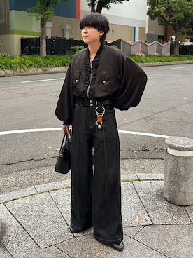 「アイテム（キーケース/キーアクセサリー）」を使った、おだまや  さん（メンズ・171cm）の夏コーディネート