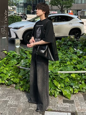 「MASONPRINCE（メイソンプリンス）のアイテム（パンツ）」を使った、おだまや  さん（メンズ・172cm）の夏コーディネート