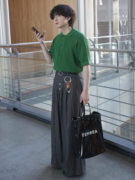 「seyto（セイト）のアイテム」を使った、おだまや  さん（メンズ・172cm）の春コーディネート