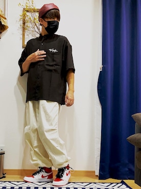 「JOURNAL STANDARD（ジャーナルスタンダード）のアイテム（帽子）」を使った、pueoさん（メンズ・168cm）の夏コーディネート